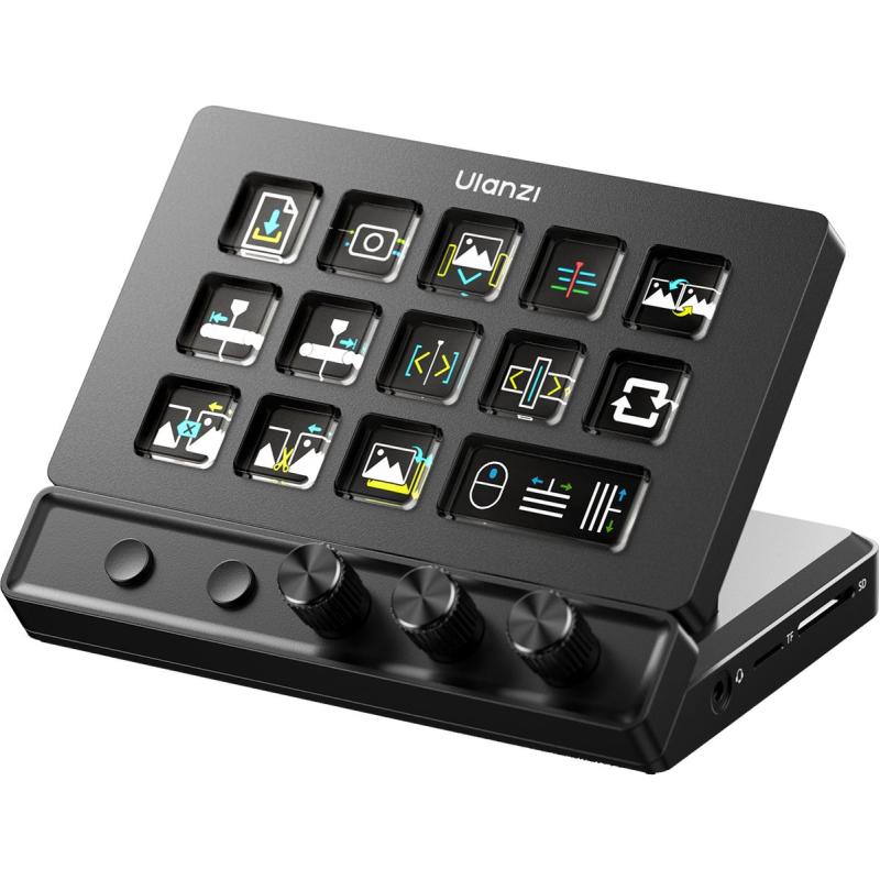 Ulanzi D200X Stream Controller V3 w/ Hub EN Draaiknoppen