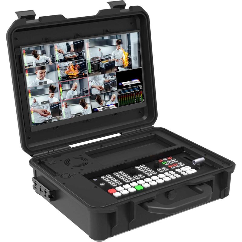 Osee Live Streaming Switcher ISO + 14inch Scherm (GS-DUET8-ISO-Kit)