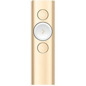 Logitech Spotlight Presentation Remote Gold