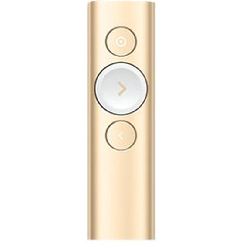 Logitech Spotlight Presentation Remote Gold