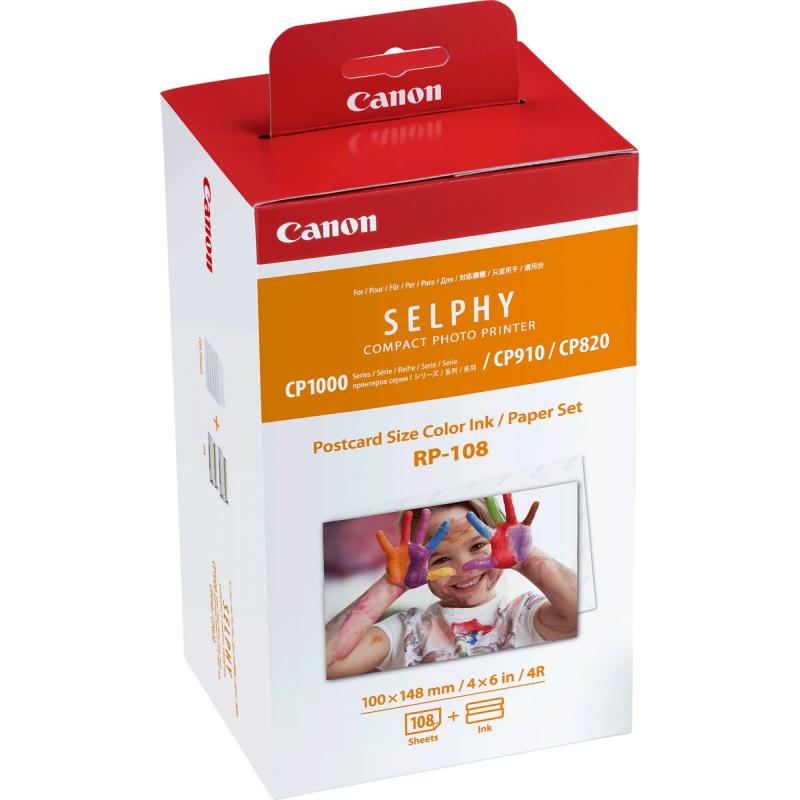 Canon RP-108 Ink Cassette/Paper Set