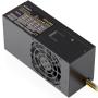 Fuente de Alimentación TFX Aisens ASPC-500TFX-SEOBK/ 500W/ Ventilador 8cm