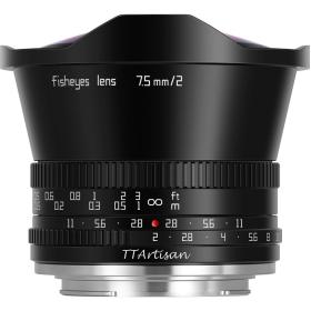 TTArtisan 7.5mm f/2.0 Sony E-Mount | APS-C Black