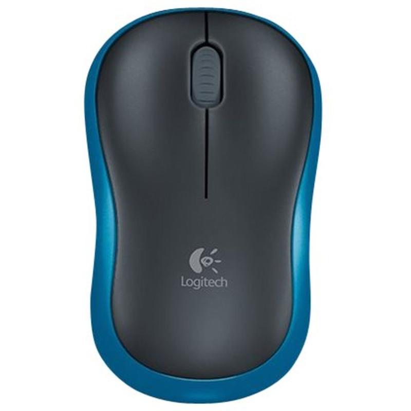 Logitech M185 Wireless Mouse Blue