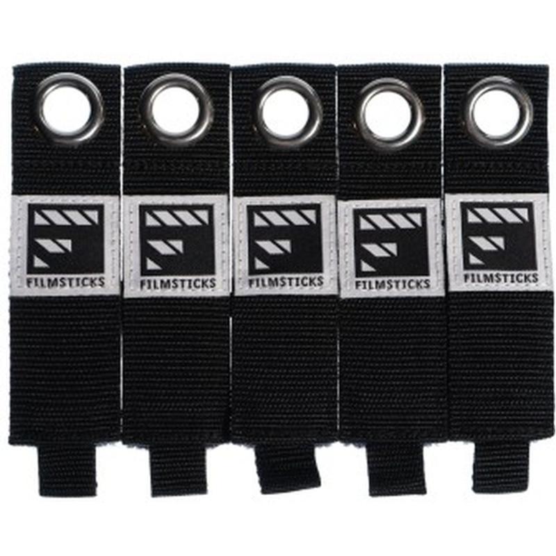 Filmsticks Heavy Duty Hook&amp;amp;Loop Cable Strap (Medium) 5-Pack