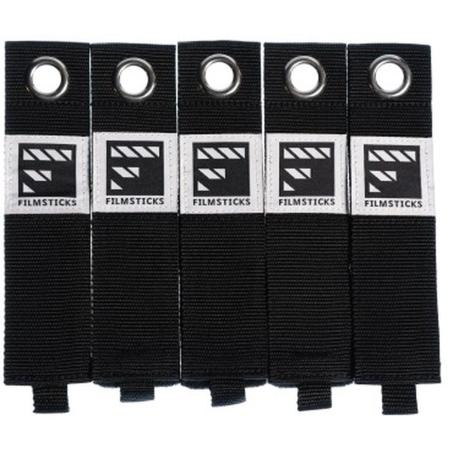 Filmsticks Heavy Duty Hook&amp;amp;Loop Cable Strap (X Large) 5-Pack