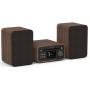 Pure Classic Stereo Mini Coffee Brown/Walnut