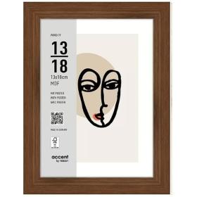 Nielsen Photo Frame 3232205 Wood 19 Walnut 13x18 cm