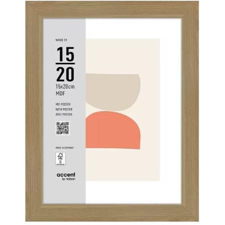 Nielsen Photo Frame 3217204 Wood 19 Natural 15x20 cm