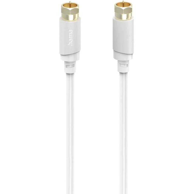 Hama Sat-Aansluitkabel F-Plug-F-Plug Gold Plated 5.0 M 120 DB