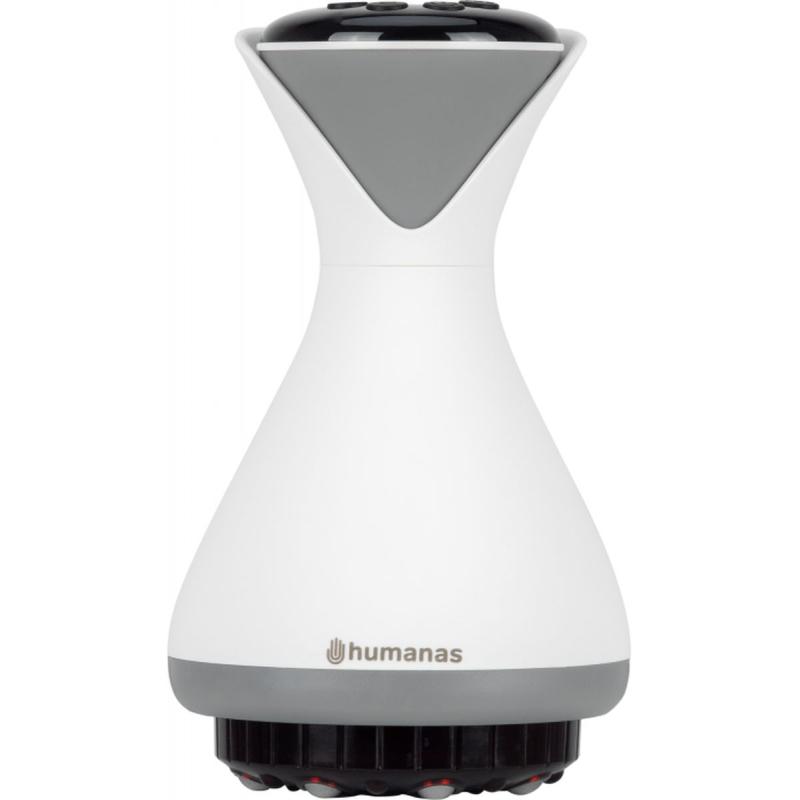 Humanas Dermasmooth Revive Massager w/ Cupping Device Function White