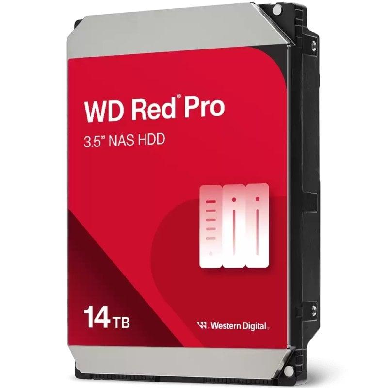 Disco Duro Western Digital WD Red Pro NAS 14TB/ 3.5'/ SATA III/ 512MB