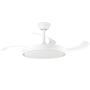 Ventilador de Techo con aspas retráctiles Orbegozo CP 163105/ 30W/ 4 Aspas 105cm/ 6 velocidades