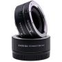Caruba Extension Tube Set Canon M-Serie Chroom
