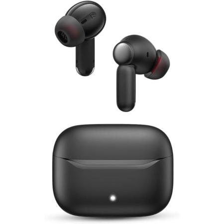Auriculares Bluetooth SPC Ether 3 Pro con estuche de carga/ Autonomía 8h/ Negro