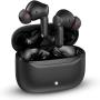 Auriculares Bluetooth SPC Ether 3 Pro con estuche de carga/ Autonomía 8h/ Negro