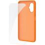 Funda Silicona + Protector de Pantalla de Cristal Templado SPC Wuum One Protection Pack 4354P/ Compatible con SPC Wuum One/ Nara