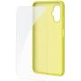 Funda Silicona + Protector de Pantalla de Cristal Templado SPC Wuum One Protection Pack 4354Y/ Compatible con SPC Wuum One/ Amar