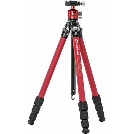 Leofoto LY-224C+LH-25(Red) CNC Tripod