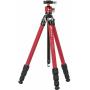 Leofoto LY-224C+LH-25(Red) CNC Tripod
