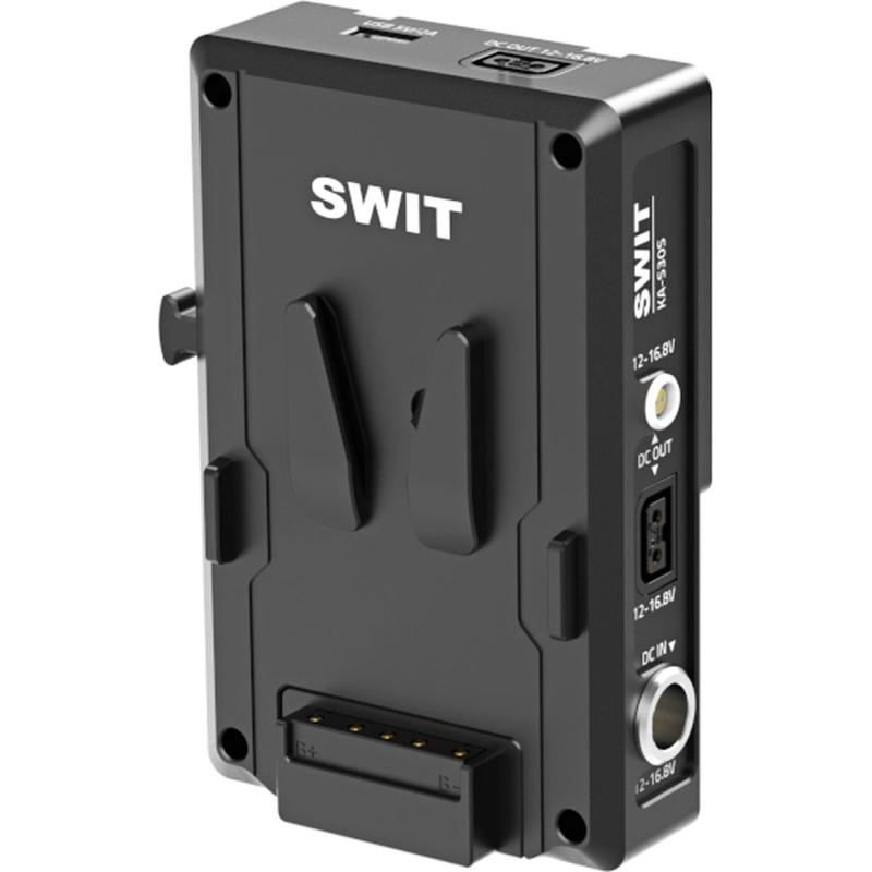 SWIT KA-S30S KA-S30S | High Load w/ Multi-Sockets Hot-Swap Plate 14V V-Mount