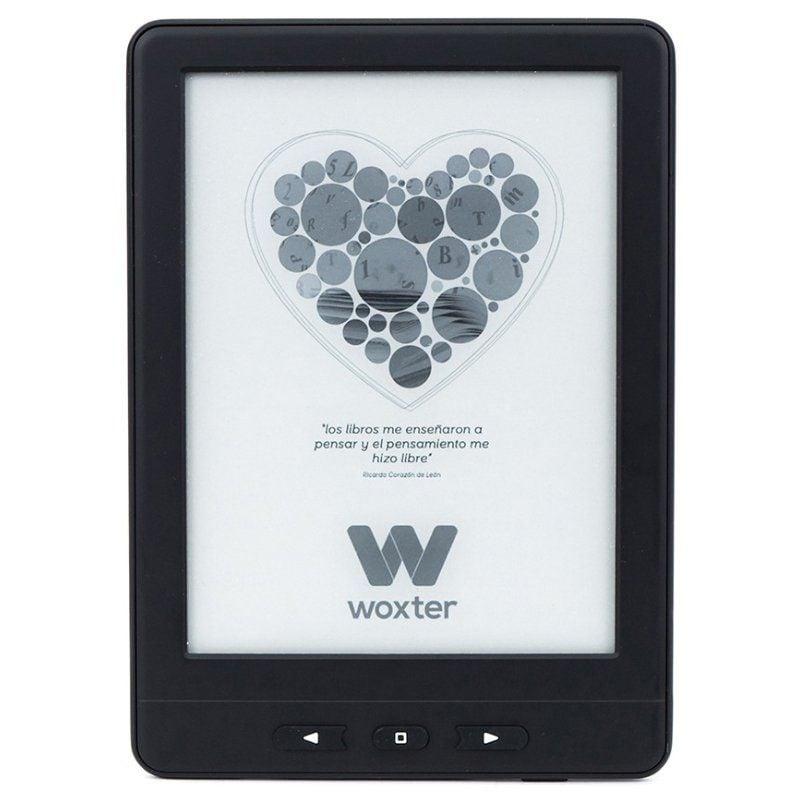 Libro Electrónico Ebook Woxter Scriba Paperlight TP/ 6' tactil retroiluminado Tinta Electrónica/ Negro