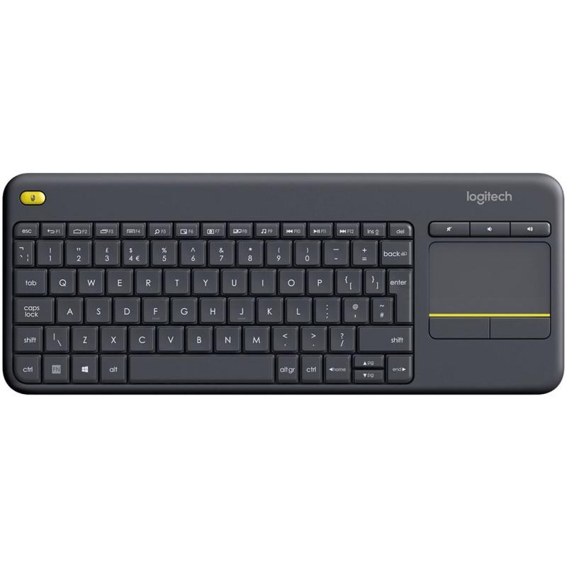 Logitech K400 Plus Touch Keyboard Dark (Esp)