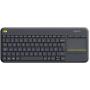 Logitech K400 Plus Touch Keyboard Dark (Esp)