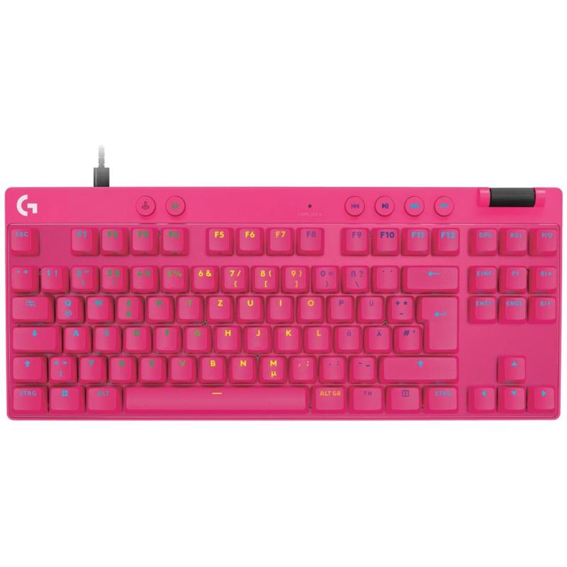 Logitech Pro X TKL Rapid Magenta (DE)