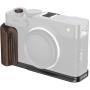 SmallRig 6237 L-Shaped Mount Plate w/ Wooden Handle For Fujifilm X-E5 (Black)