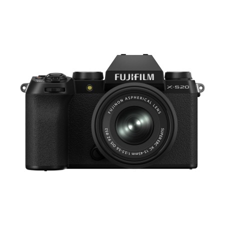 Comprar Fujifilm X-S20 Kit 15-45mm Black - Ganga Electrónica