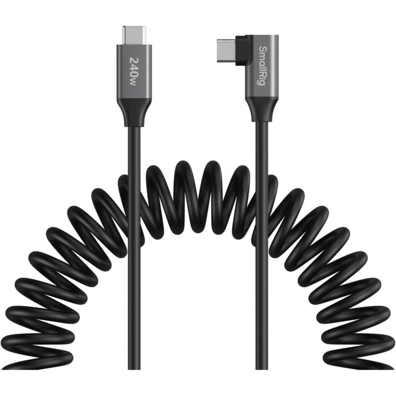 SmallRig 5730 Coiled Data Cable For USB-C Adapter