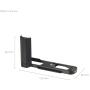 SmallRig 5700 L-Shaped Mount Plate Handle For Panasonic LUMIX L10 (Black)