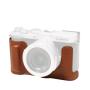 SmallRig 5699 Leather Half Case For Panasonic LUMIX L10 (Brown)