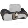 SmallRig 5698 Leather Half Case For Panasonic LUMIX L10 (Black)