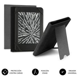 Funda para libro electrónico Subblim Clever Ebook Stand Case 6'/ Gris