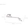 SmallRig 5703 Thumb Grip For Panasonic LUMIX L10 (Silver)