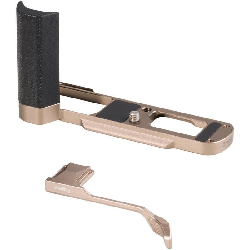 SmallRig 6136 L-Shaped Mount Plate Handle For Panasonic LUMIX L10 (Titanium)