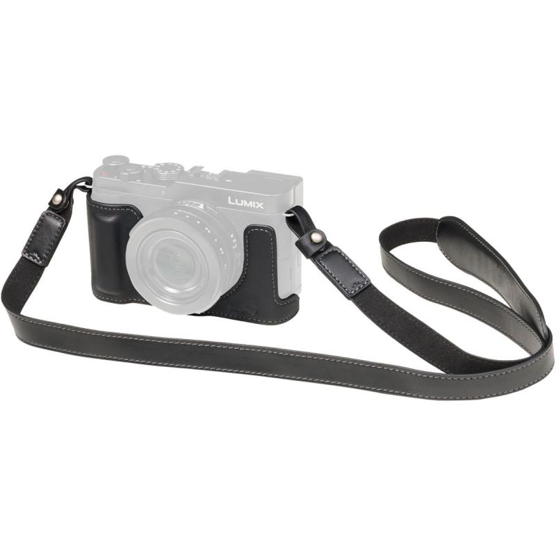 SmallRig 6274 Leather Half Case Kit For Panasonic LUMIX L10 (Black)
