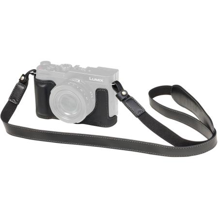 SmallRig 6274 Leather Half Case Kit For Panasonic LUMIX L10 (Black)