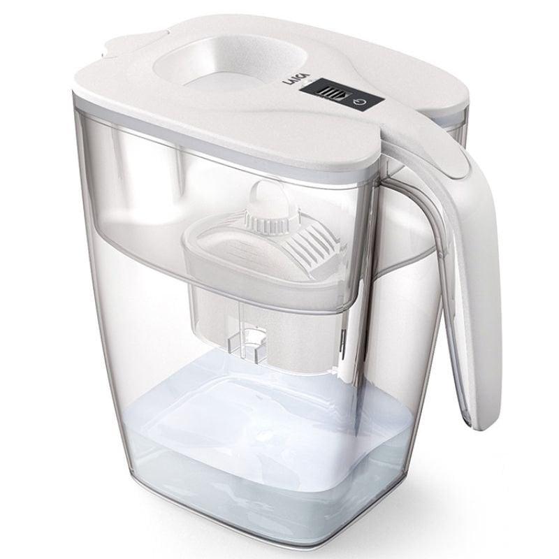 Pack Jarra Filtrante Laica Big Milano/ 3.7L/ Blanca/ Jarra + 1 Filtro BI-FLUX