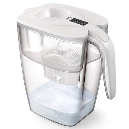 Pack Jarra Filtrante Laica Big Milano/ 3.7L/ Blanca/ Jarra + 1 Filtro BI-FLUX