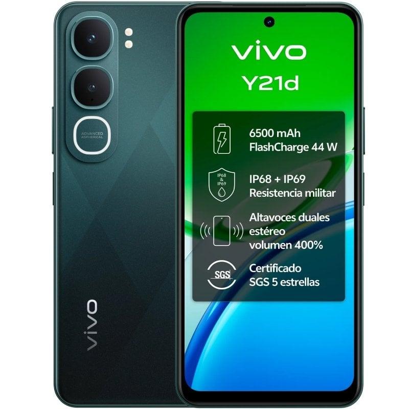 Smartphone Vivo Y21d 4GB/ 128GB/ 6.68'/ Verde