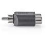 Nedis Subwoofer-Adapter RCA M-2X RCA F BK