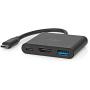 Nedis USB-C 3.2 Gen1 MULTI-Port Adap USB 3.2 HDMI Outp USB-A F USB-C F 0.10 M