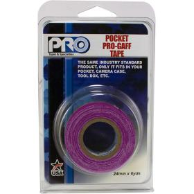 Pro Tapes Pro Gaff 24mm X 5.4m Pro Pocket Purple