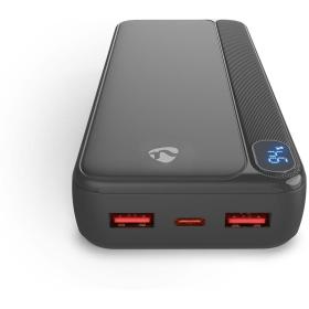 Nedis PowerBank 20000 mAh 1X USB-C / 2X USB-A Inputs: USB-C 20W Lithium-Polymeer