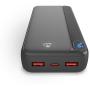 Nedis PowerBank 20000 mAh 1X USB-C / 2X USB-A Inputs: USB-C 20W Lithium-Polymeer