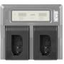 Newell Charger Adapter-Plate For DMW-BLK22 Batteries For Panasonic