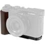 SmallRig SR5942 L-Shaped Mount Plate Wooden Handle For Panasonic LUMIX L10 Black
